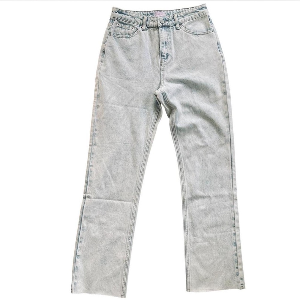 Pink Lily Light Wash Jeans